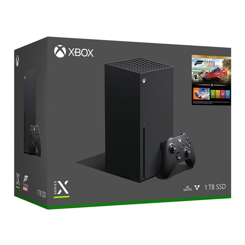 Console Xbox Series X e Forza Horizon 5 Edição Premium, RRT-00057
